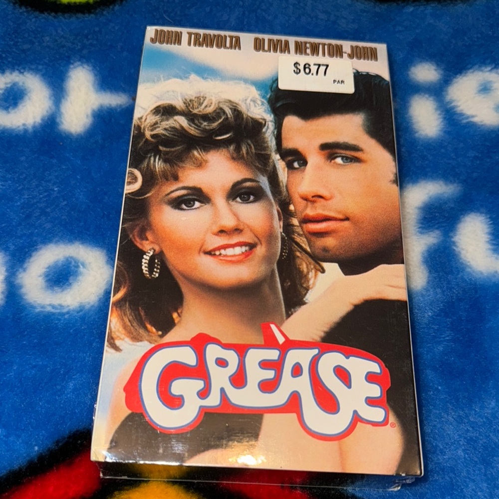 Vintage NWT Grease VHS